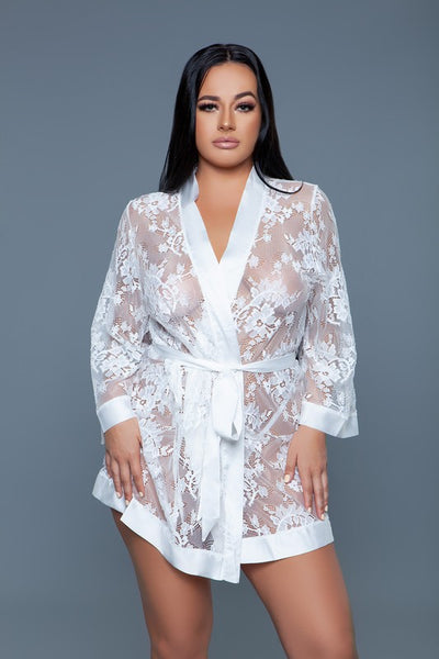 Delia Lace Robe