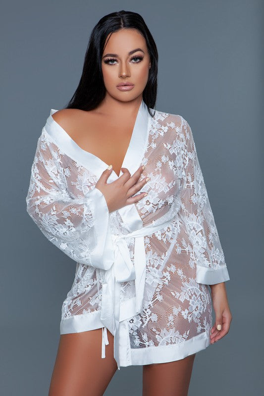 Delia Lace Robe