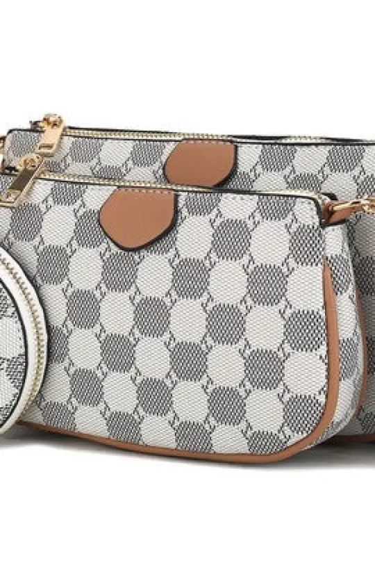 Evanna 3 pcs Crossbody Bag *More Colors - Tan / One Size - Bags & Belts