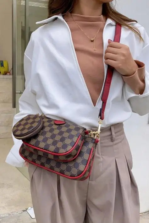 Evanna 3 pcs Crossbody Bag *More Colors - Bags & Belts