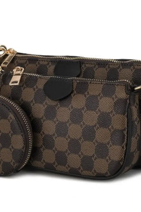 Evanna 3 pcs Crossbody Bag *More Colors - Black / One Size - Bags & Belts