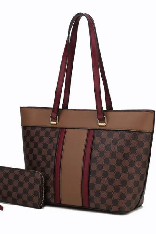 MKF Fabiola Women’s Tote Bag Wallet by Mia K