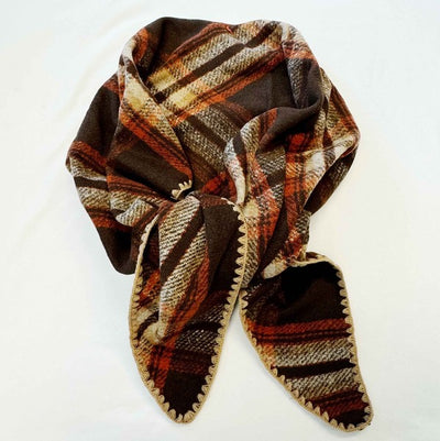 Triangle Plaid Shawl Scarf *More Colors