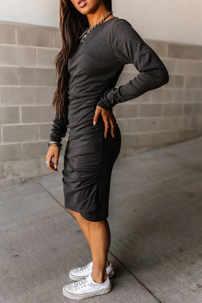 Better Than Basic Dress - Smoke - Clothing