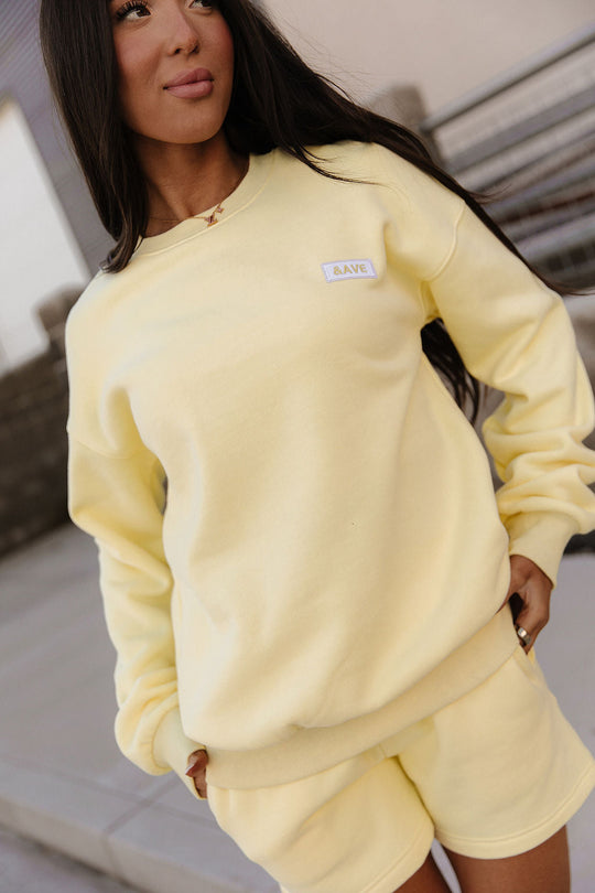 Comfort Zone Pullover - Butter - MELISSA JEAN