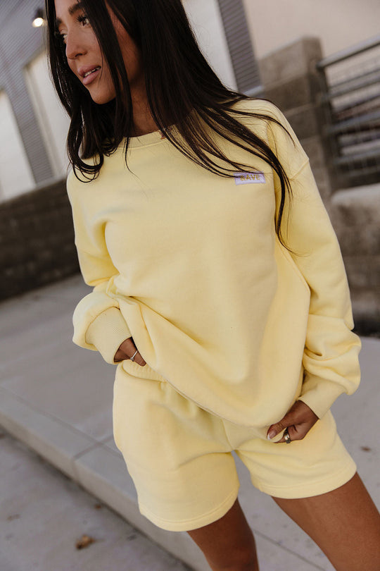 Comfort Zone Pullover - Butter - MELISSA JEAN