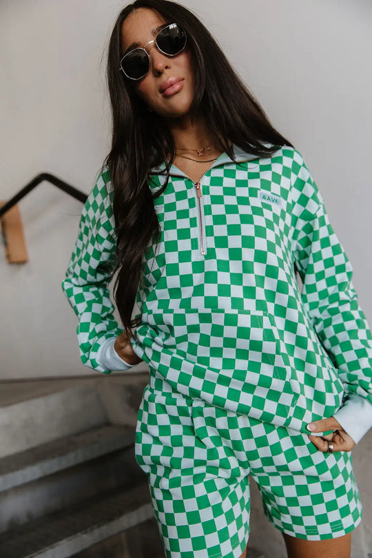 University HalfZip Sweatshirt - Sweet Breeze - Tops