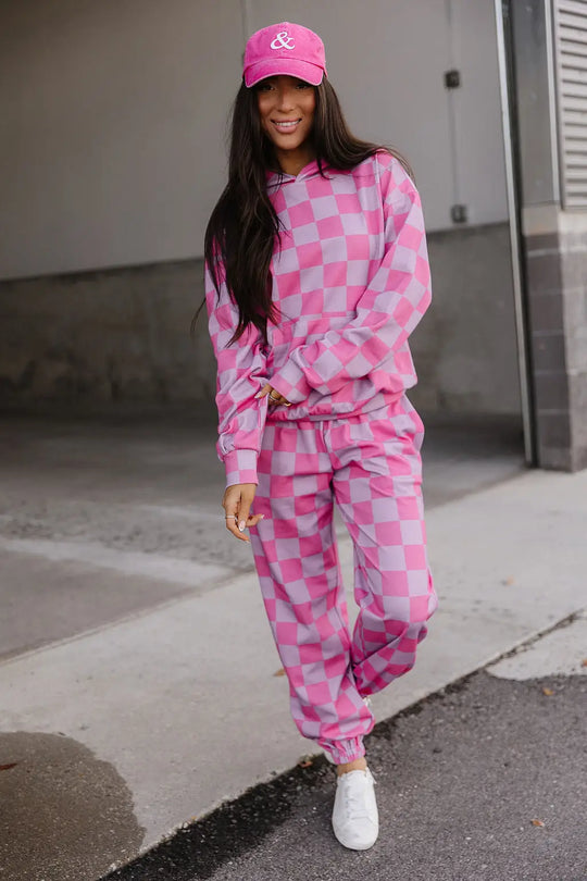 University Joggers - Rosy Daydream - joggers