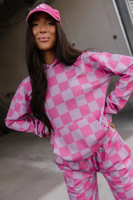 University Hoodie - Rosy Daydream - Tops