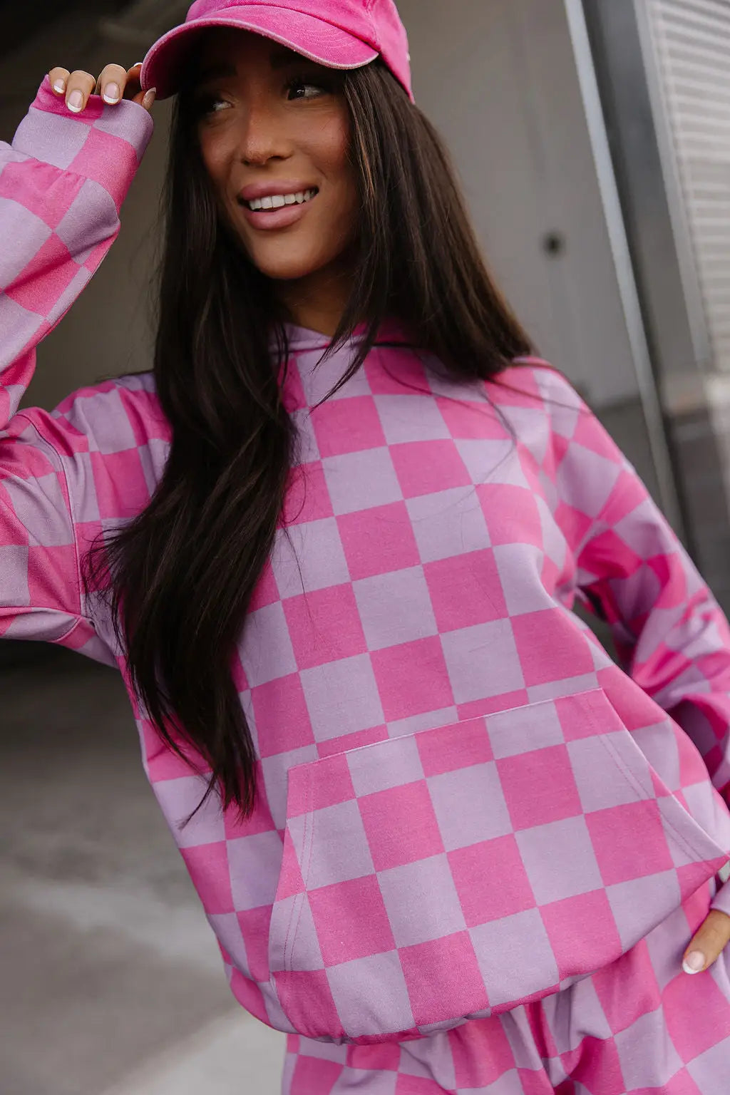 University Hoodie - Rosy Daydream - Tops