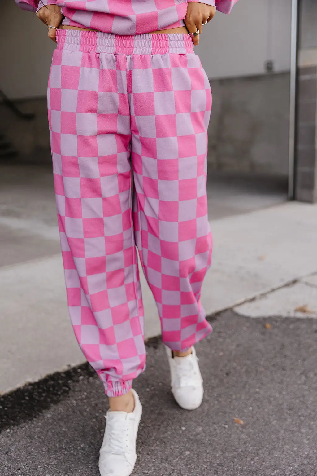 University Joggers - Rosy Daydream - joggers