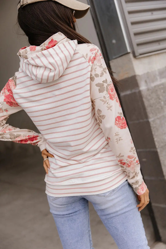 DoubleHood™ Sweatshirt - Blossom Breeze - Tops