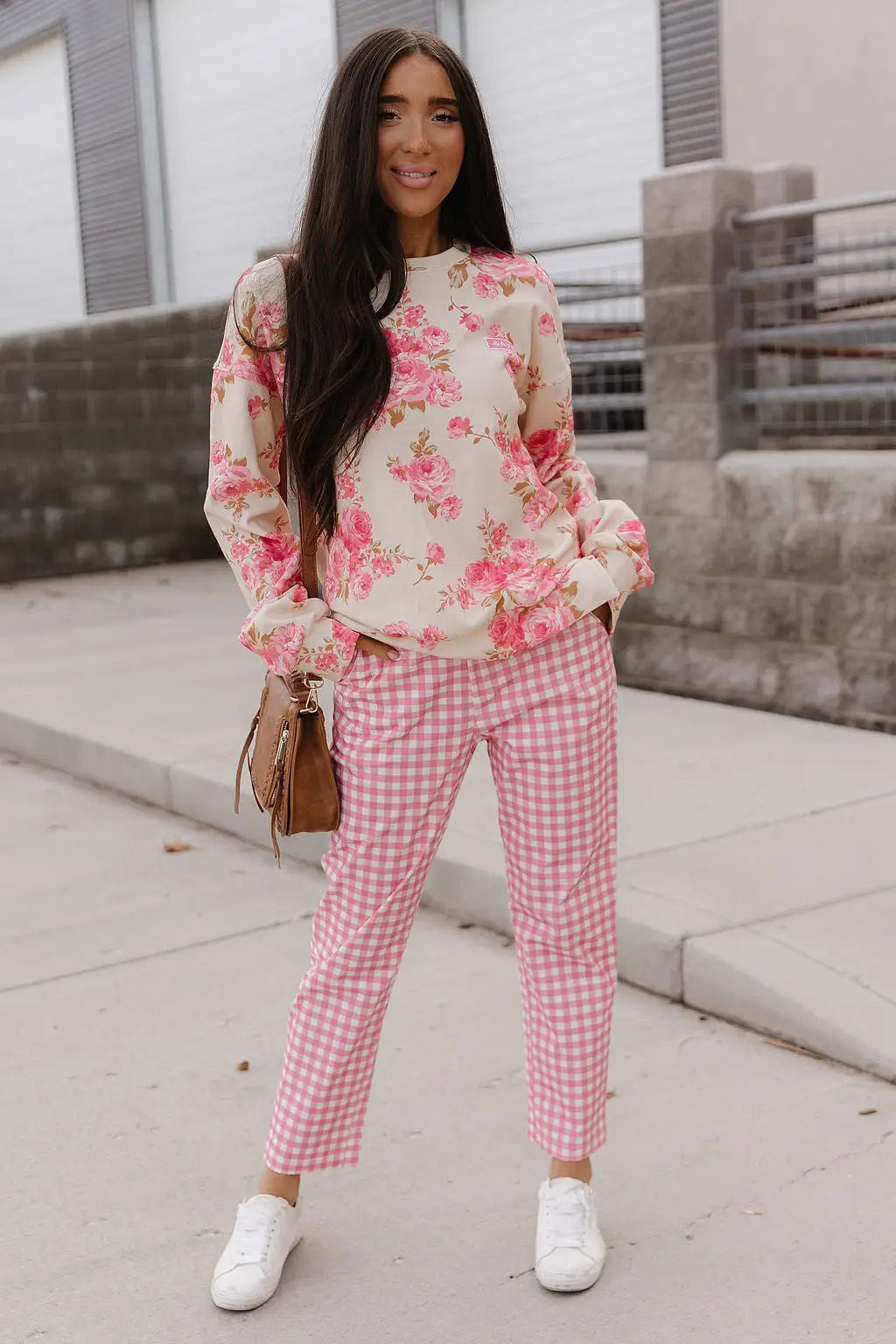 University SideSlit Pullover - Petal Season - Tops