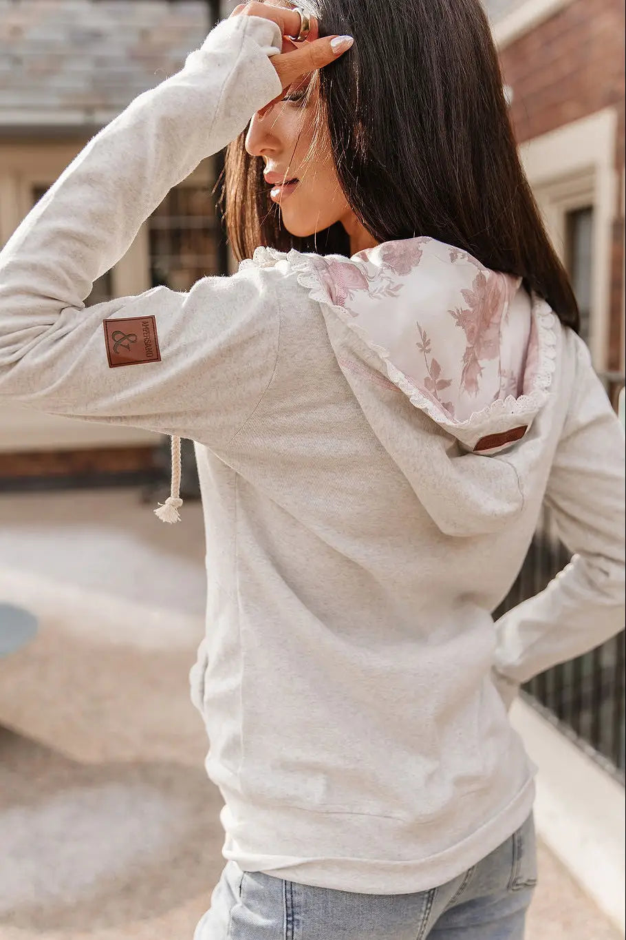 FullZip Sweatshirt - Blossom Bliss - Tops