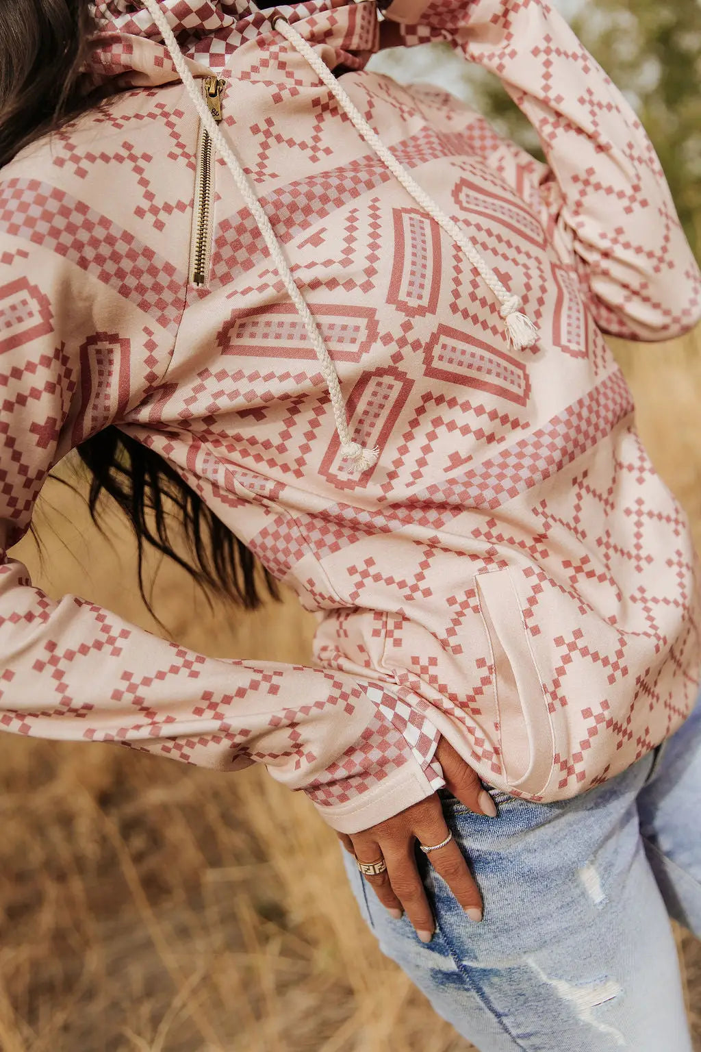 DoubleHood™ Sweatshirt - Prairie Princess - Tops