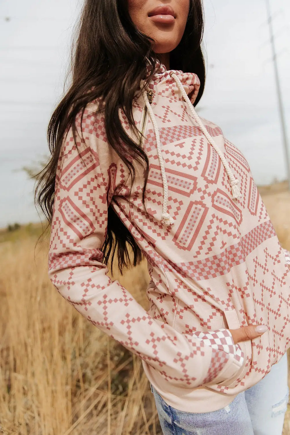 DoubleHood™ Sweatshirt - Prairie Princess - Tops