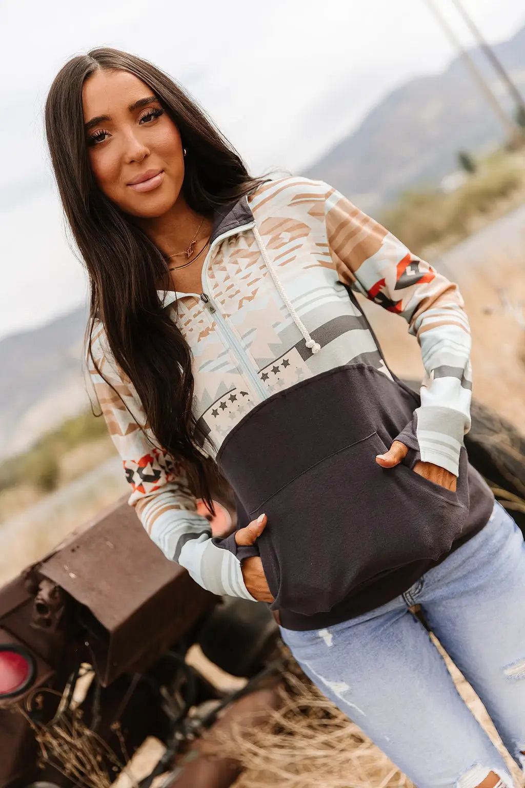 HalfZip Sweatshirt - Wrangle It - Tops