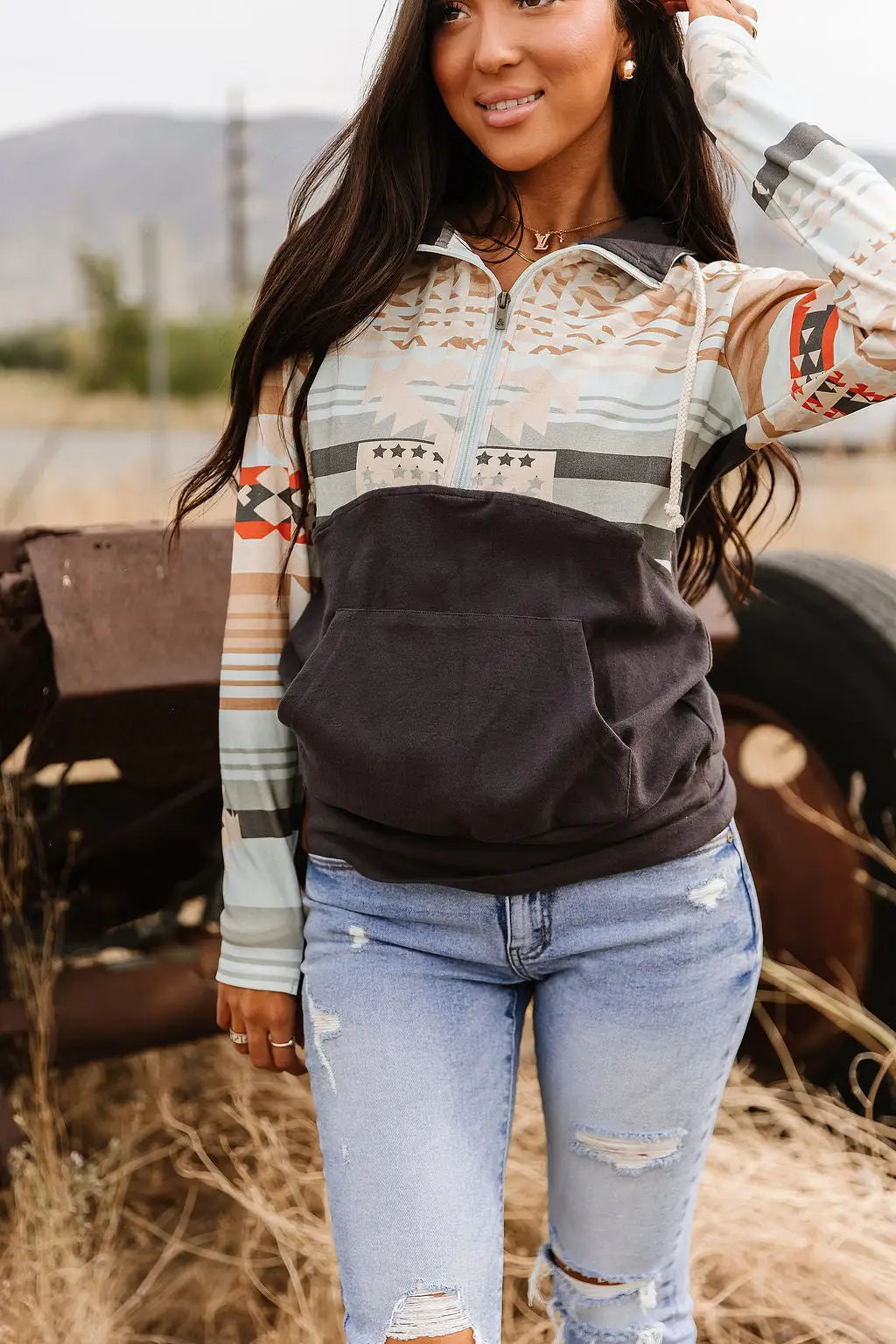 HalfZip Sweatshirt - Wrangle It - Tops