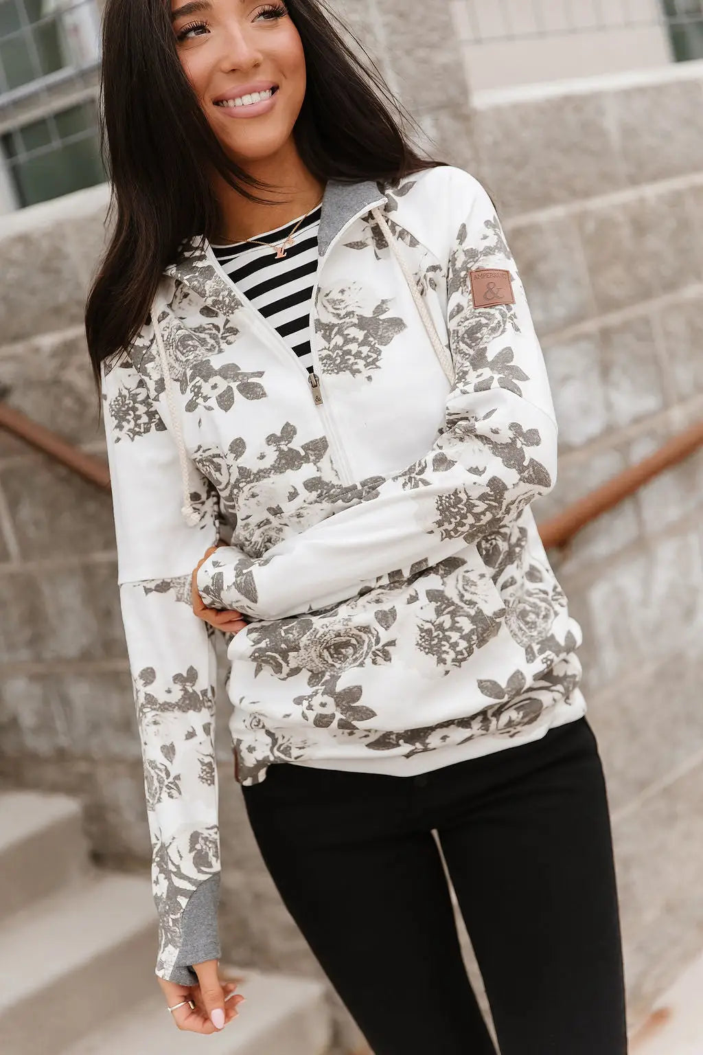 HalfZip Sweatshirt - Chasing Moments - Tops
