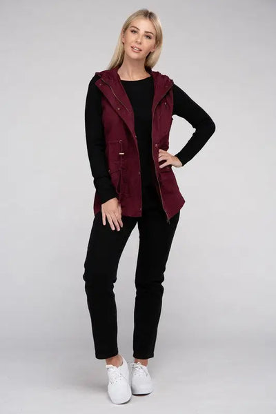 Military Hoodie Vest *More Colors! - OUTERWEAR