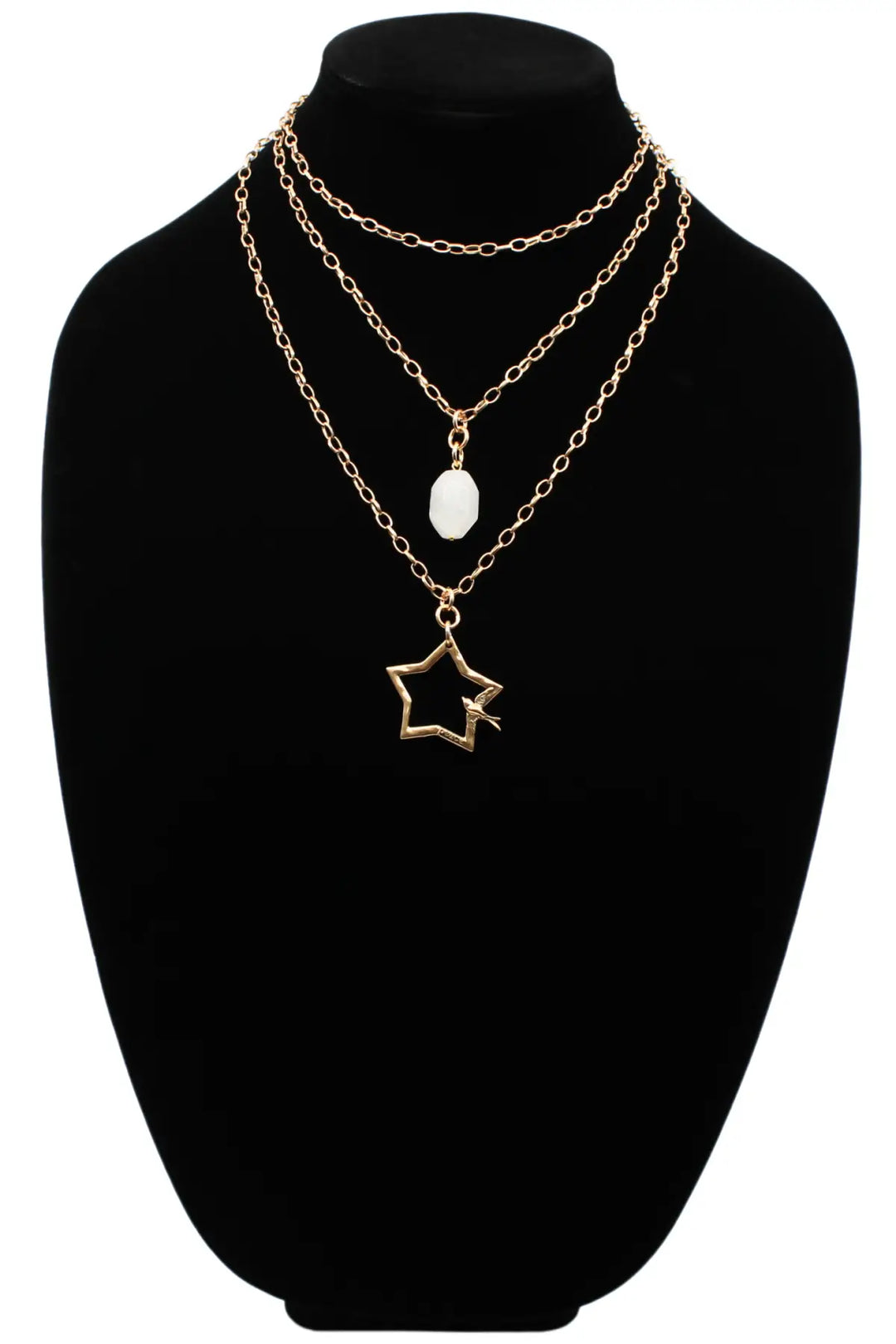 Peace & Love Star and Bird Original Lite Necklace - original lite