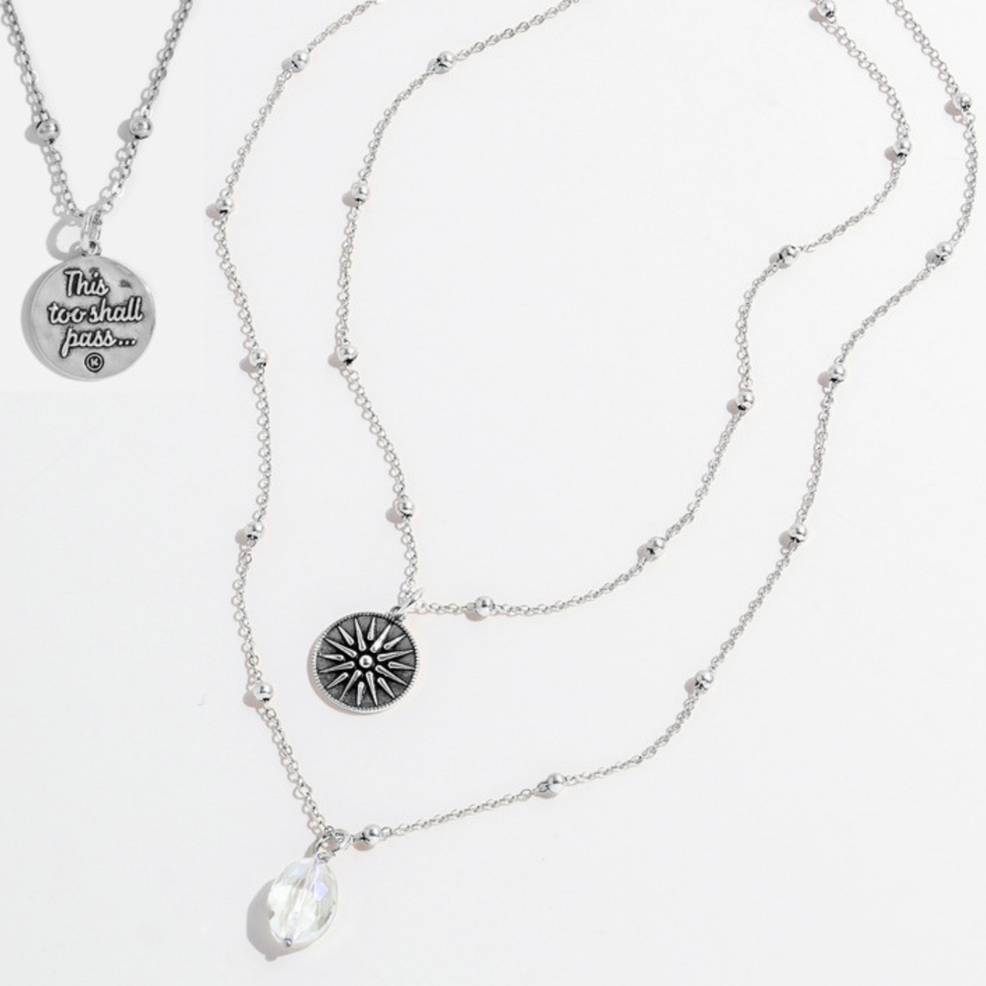 This Too Shall Pass Star Dainty Necklace - MELISSA JEAN