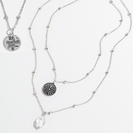 This Too Shall Pass Star Dainty Necklace - MELISSA JEAN