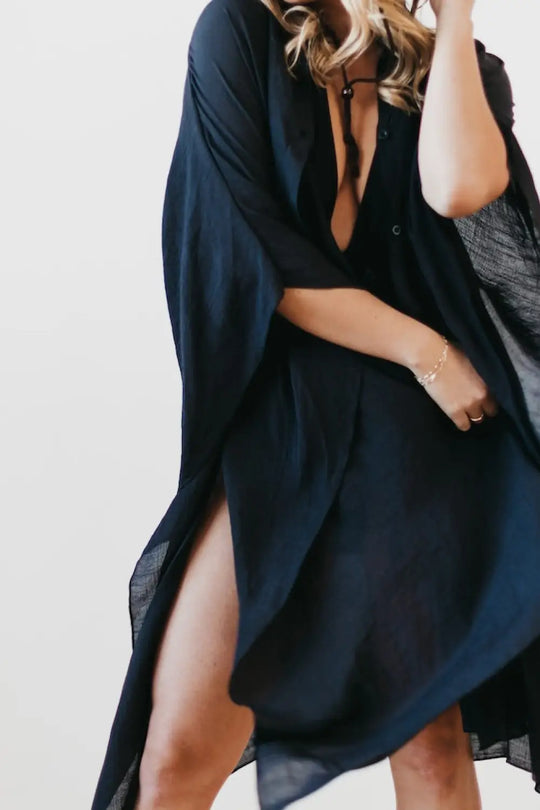 Trip To Ibiza Kimono - Kimono