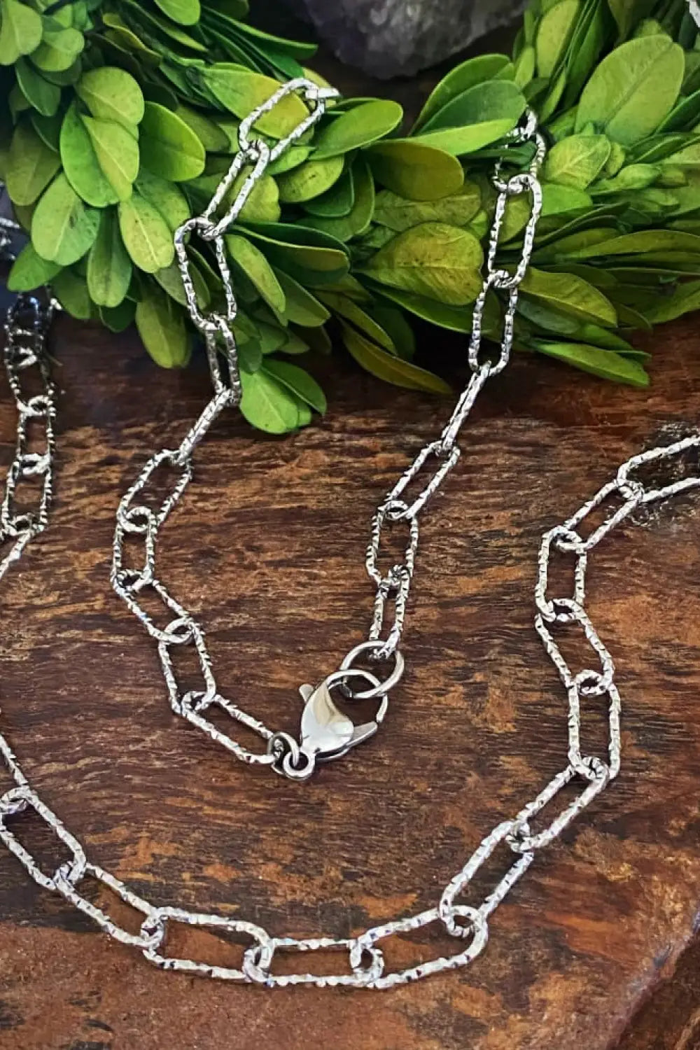 STATEMENT PAPERCLIP NECKLACE