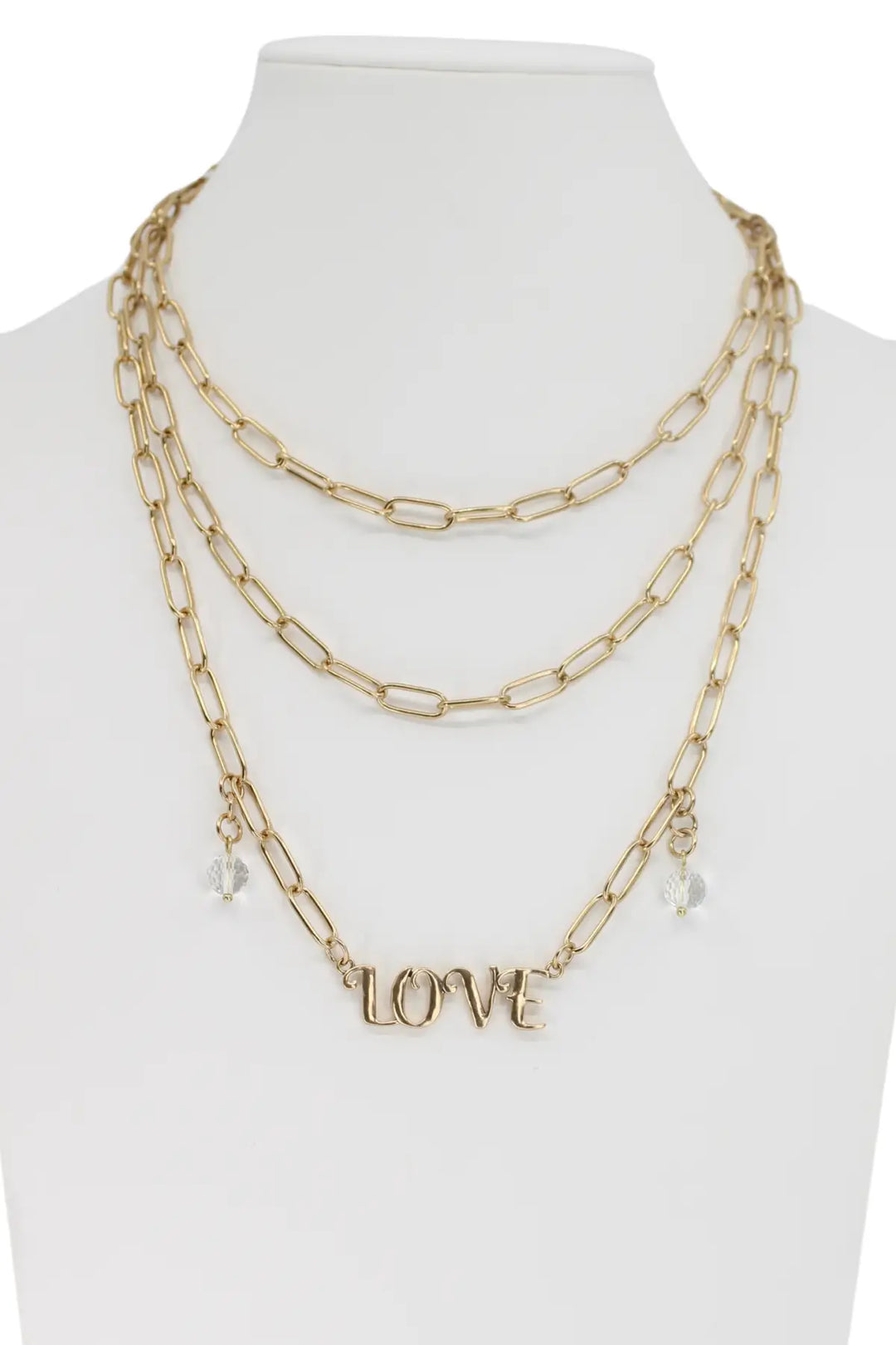 Love Long Chain Necklace - Long chain
