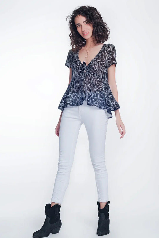 High waisted super skinny pants in white - Colored Jeans