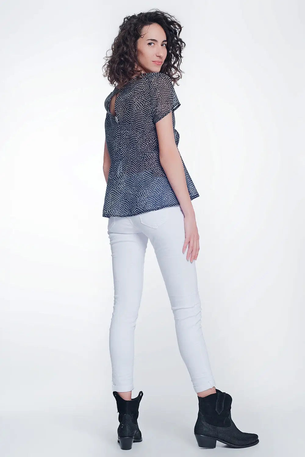 High waisted super skinny pants in white - Colored Jeans
