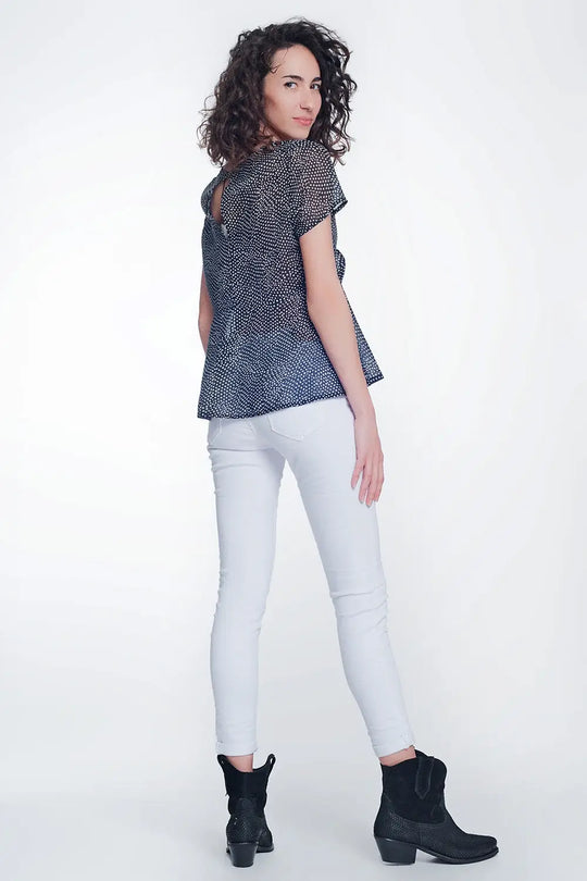 High waisted super skinny pants in white - Colored Jeans