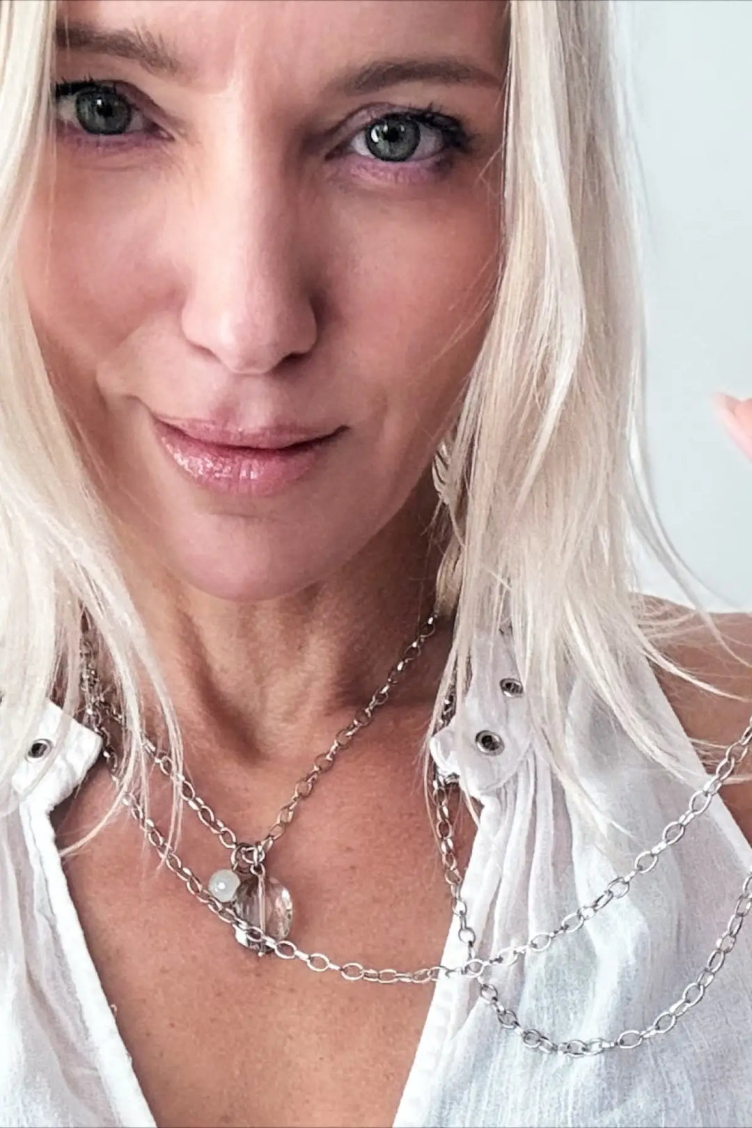 I Welcome Miracles Ring Original Necklace - original