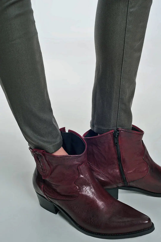 coated pants in khaki - Pants