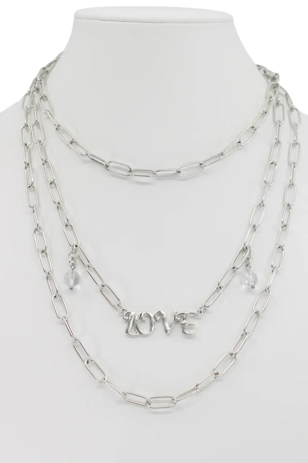 Love Long Chain Necklace - Long chain