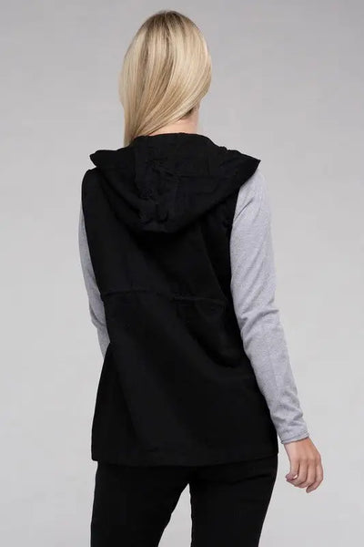Military Hoodie Vest *More Colors! - OUTERWEAR