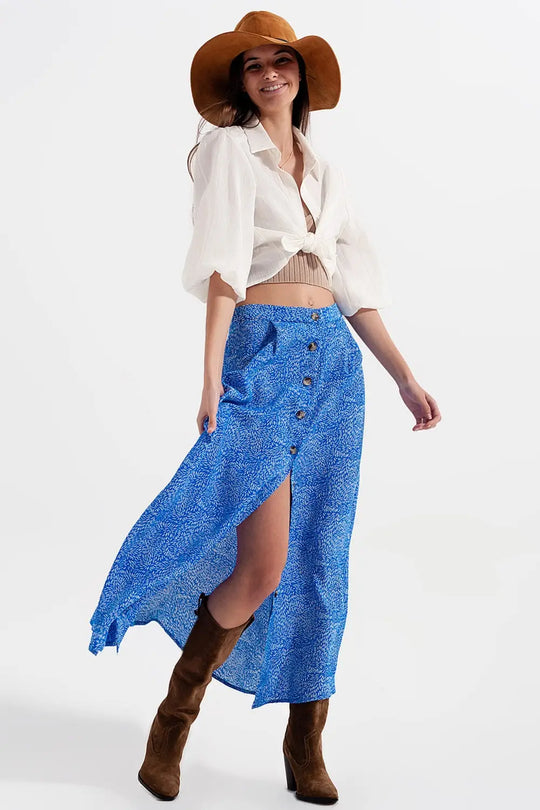 Knitted crop top in beige - Sweaters