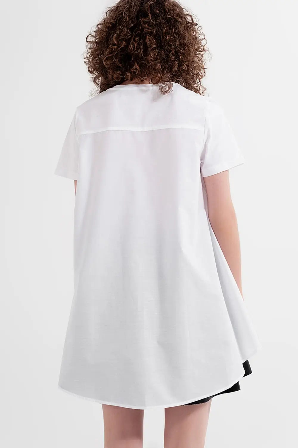 T shirt dress in white - T-Shirts