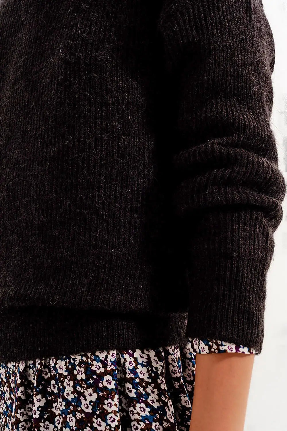 Chocolate crew neck jumper - Sweaters