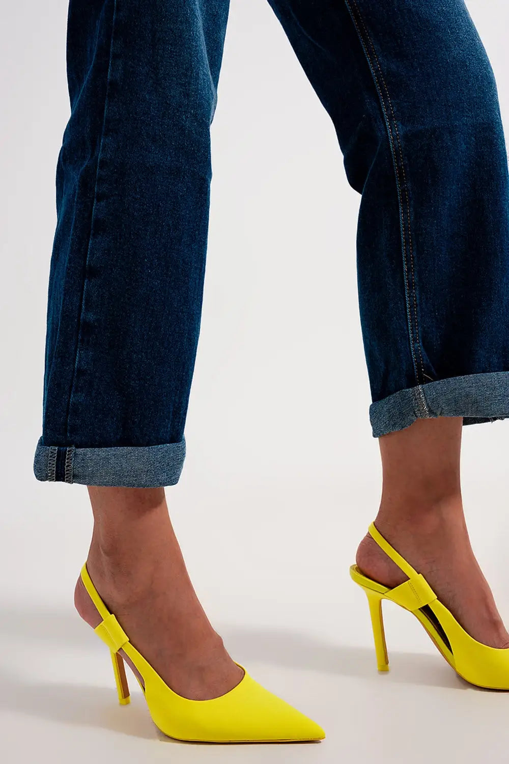 90s straight leg jean in mid wash blue