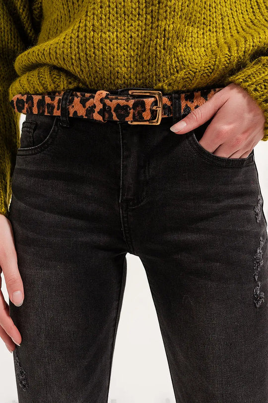 Skinny distressed jeans in grey denim - Colored Jeans