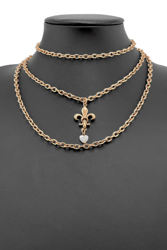 Love Fleur-de-Lis Essential Necklace