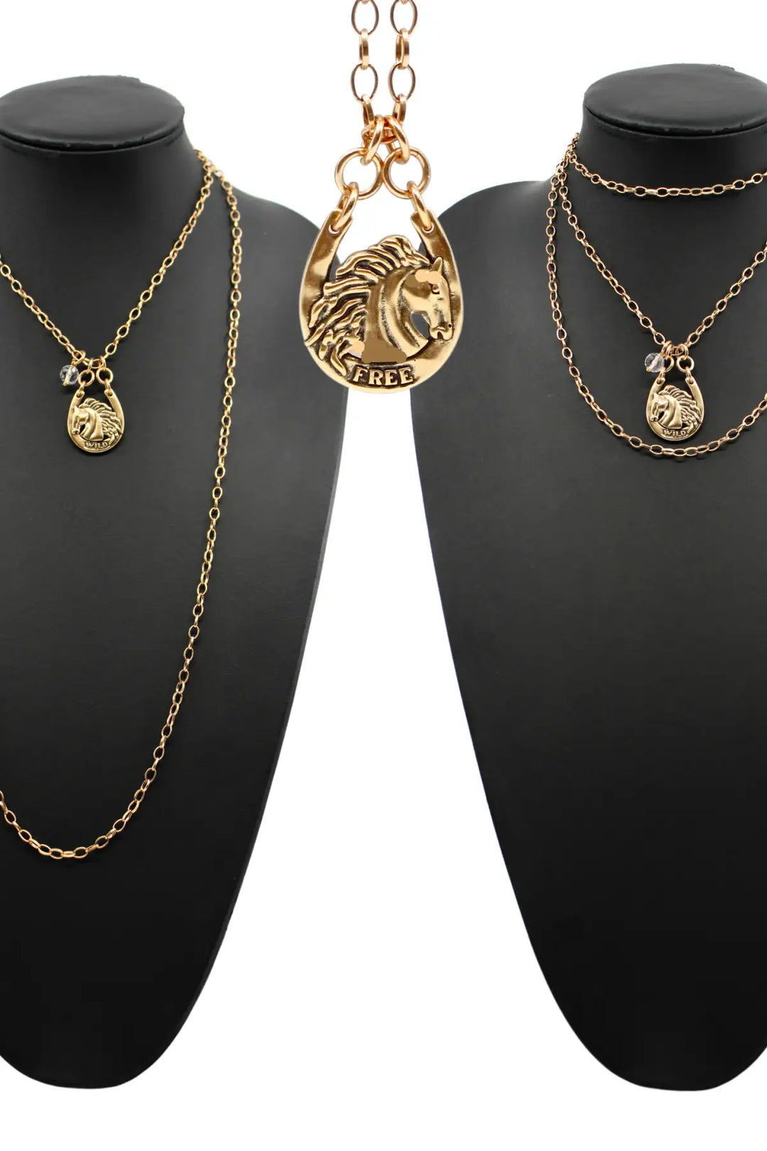 Wild & Free Horse Original Lite Necklace - original lite
