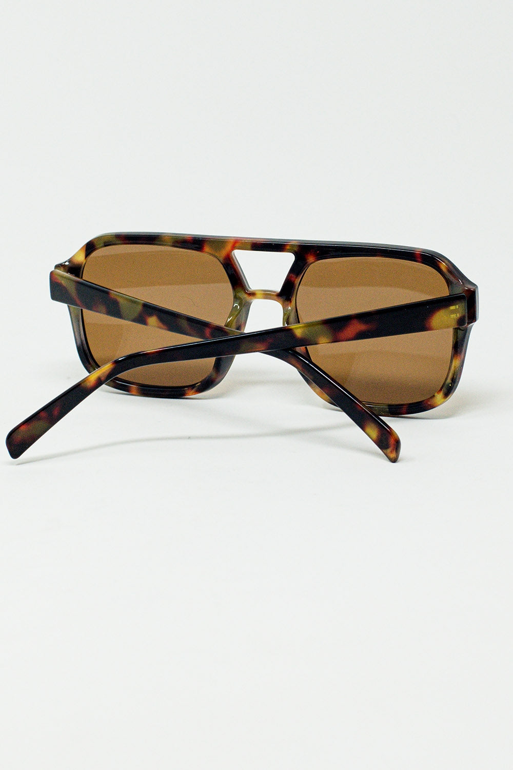 70´s Aviator Sunglasses In Tortoise Shell