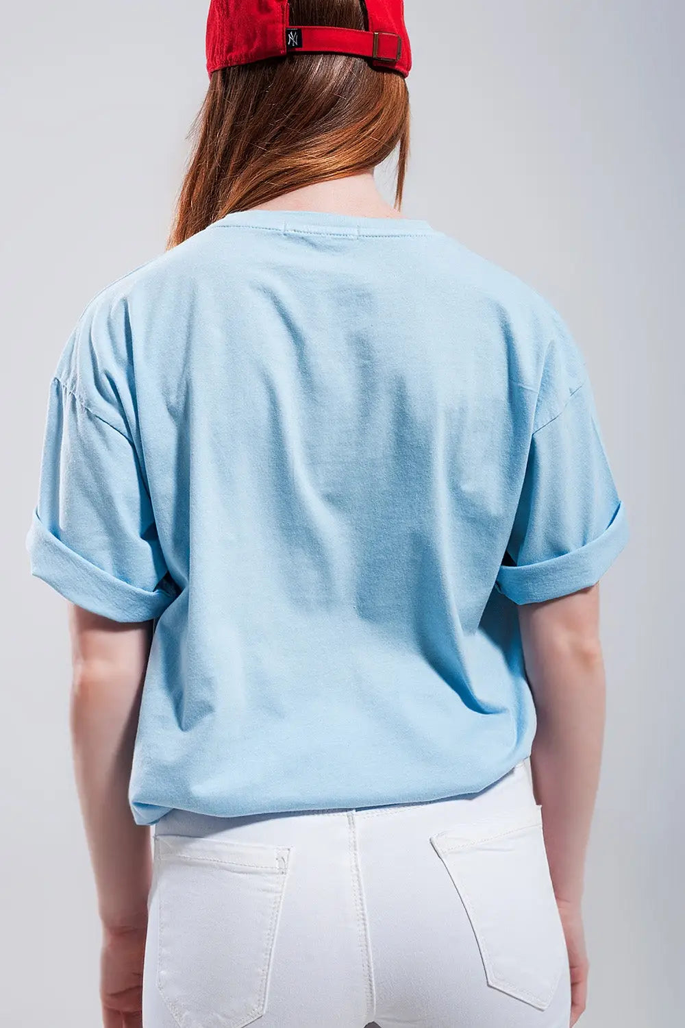 Brooklyn t shirt in blue - BLUE / ONE - T-Shirts