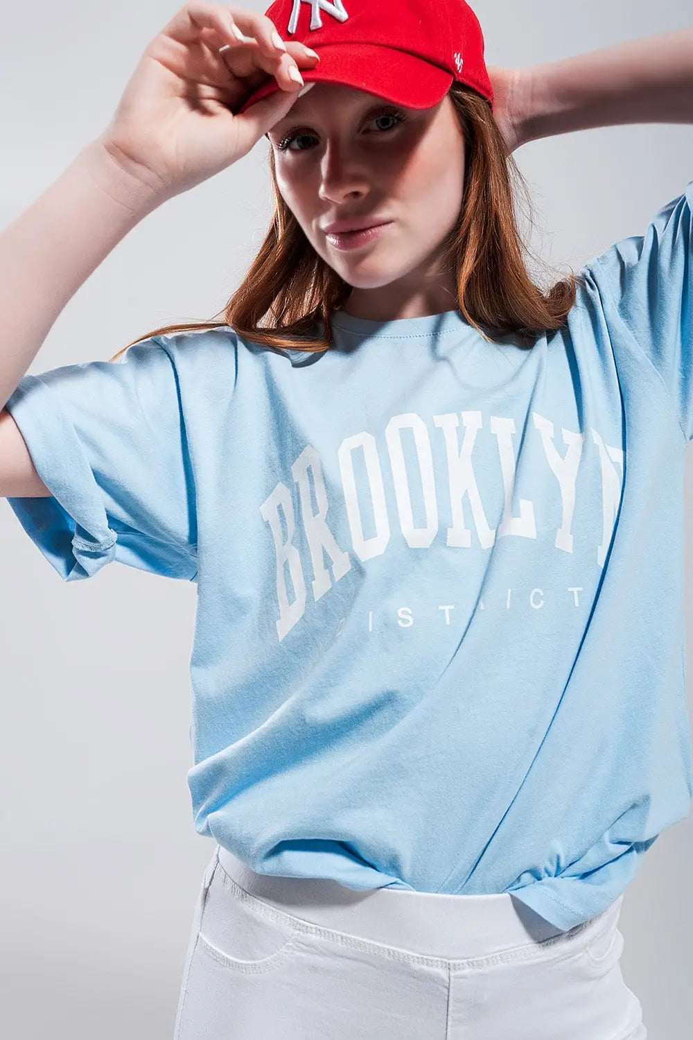 Brooklyn t shirt in blue - BLUE / ONE - T-Shirts
