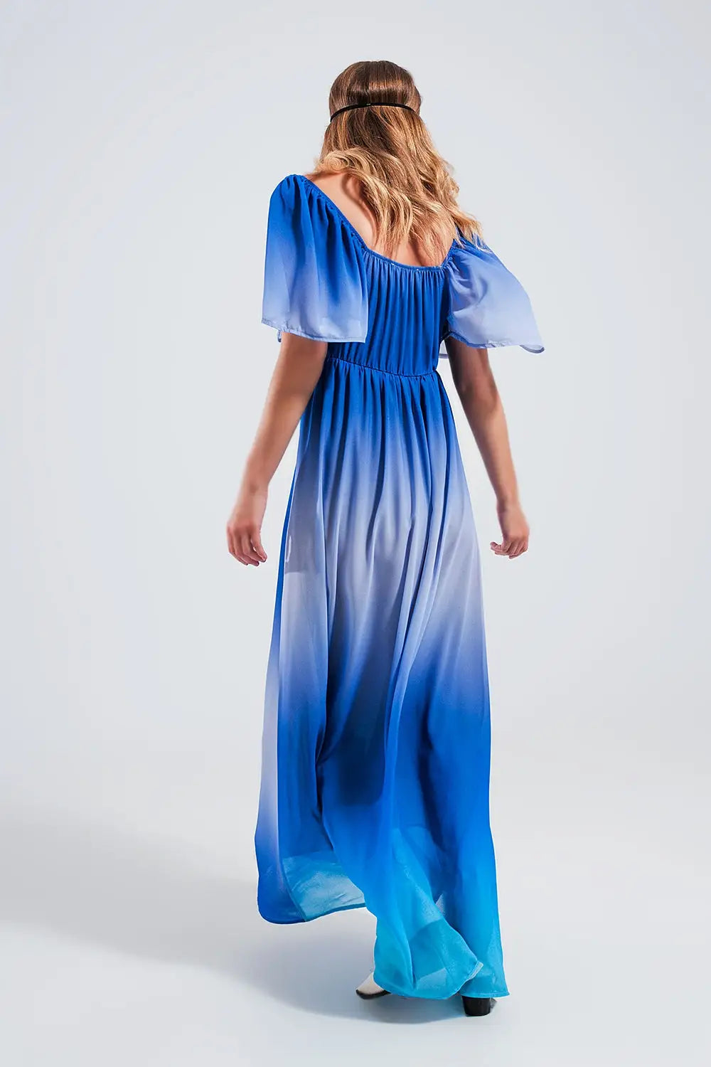 Ombre sweetheart maxi dress in blue - BLUE / ONE - Dresses