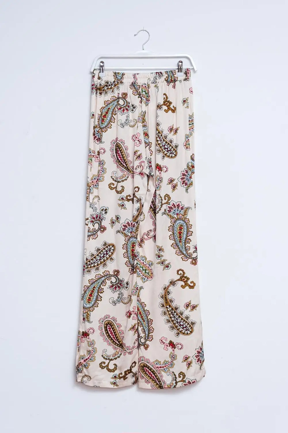 Wide leg pants in paisley floral - Pants