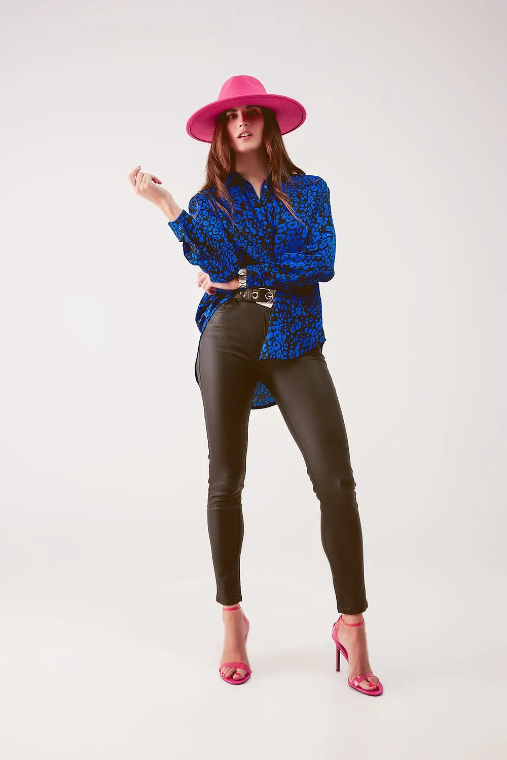 Animal shirt in blue - Shirts
